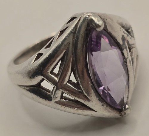 Vintage amethyst ring aus - vintage,