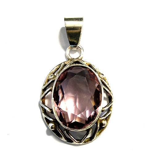 Vintage amethystanhänger - vintage,