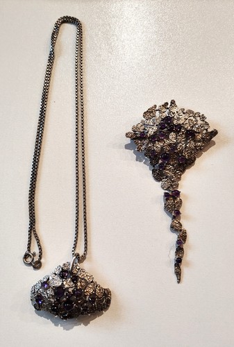 Vintage brutalist schmuck - vintage, set
