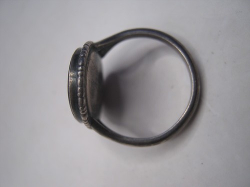 Vintage silberring mit - silberring,