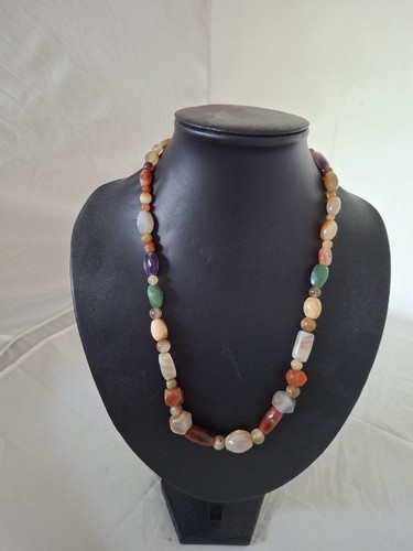 Vintage edelstein kette - edelstein,