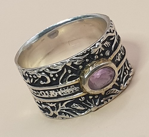 Vintage natürlicher amethyst - vintage,