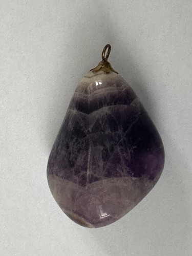 Großer amethyst anhänger - großer,