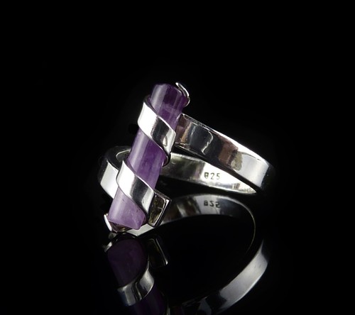 Vintage designer silberring - vintage,