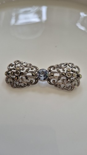 Jugendstil brosche silber - brosche,