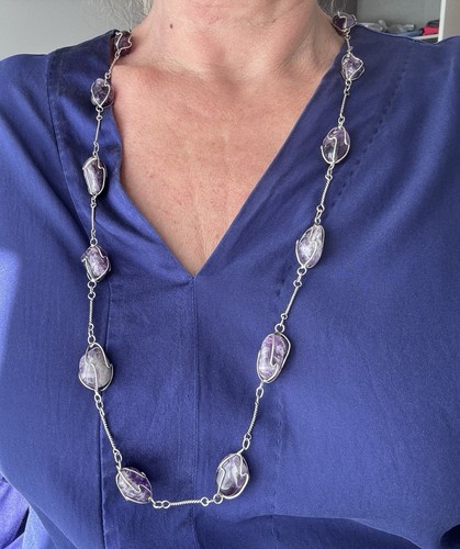Vintage amethyst kette - kette, –