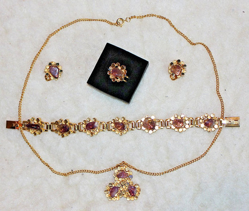 Einmaliges vintage schmuckset - einmaliges,