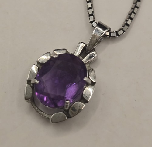 Vintage natürlicher amethyst - vintage,