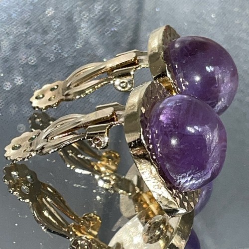 Vintage ohrclips vergold - ohrclips,, vergold.+