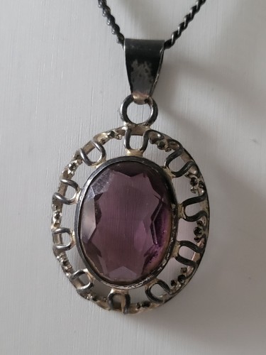 Art deco silber anhänger - art-deco,