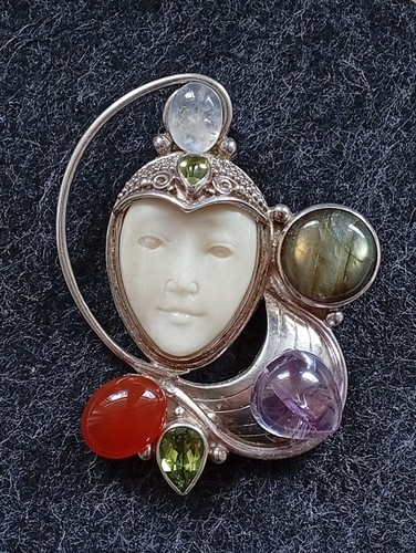 Sajen 925 silber brosche - sajen,